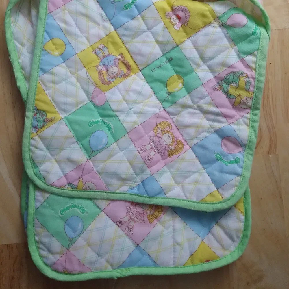 Vintage Cabbage Patch Kids Diaper Bag Baby Tote 1983